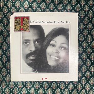 The Gospel According To Ike And Tina Gospel Vinyl Record ~ 1974